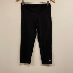 Champion Black Cropped Leggings